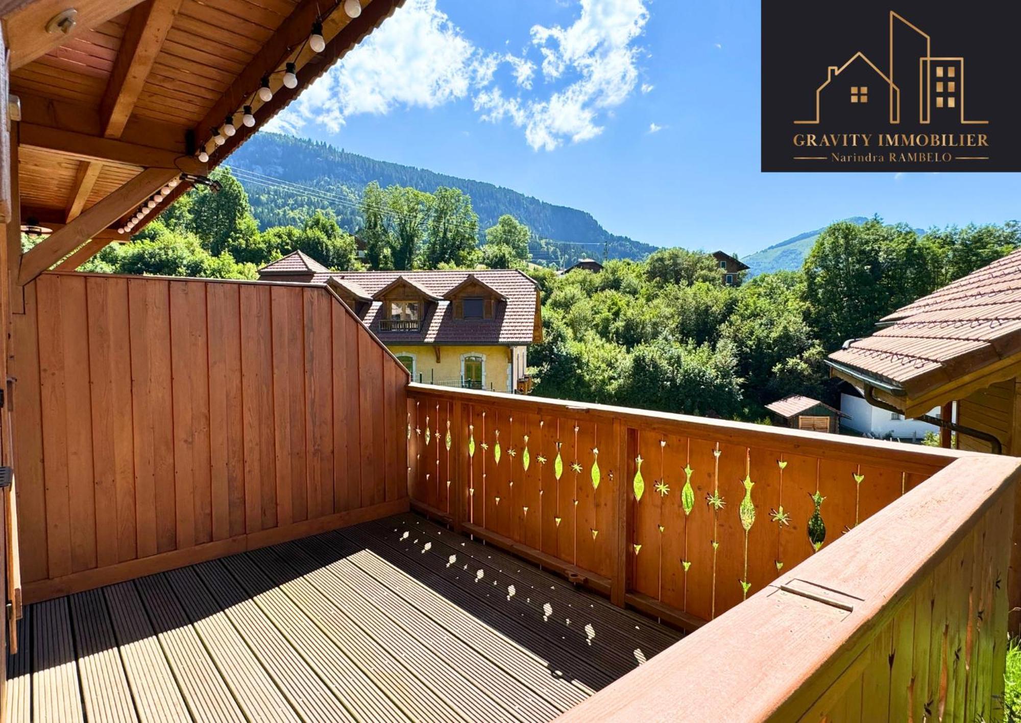 Chalet Duplex Mont-Saxonnex "Le Jarbay " Екстер'єр фото